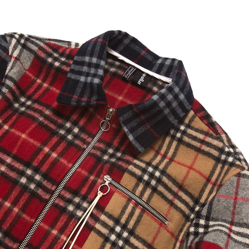 burberry xadrez jacket